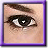Cadre carré violet - Icône